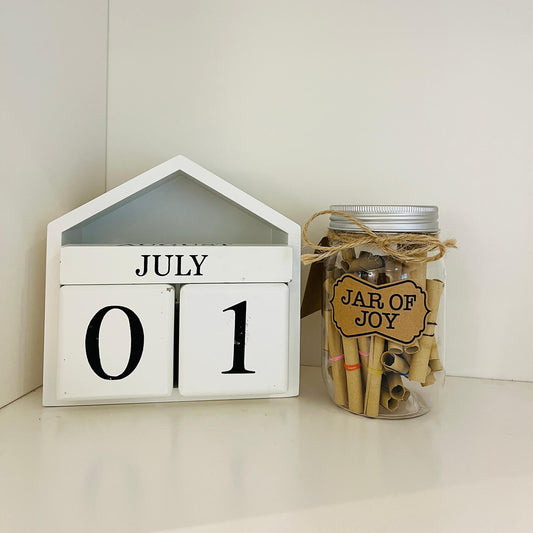 Jar of Joy with Personalized Scripture Scrolls - 40 Scripture Cards with Your Name