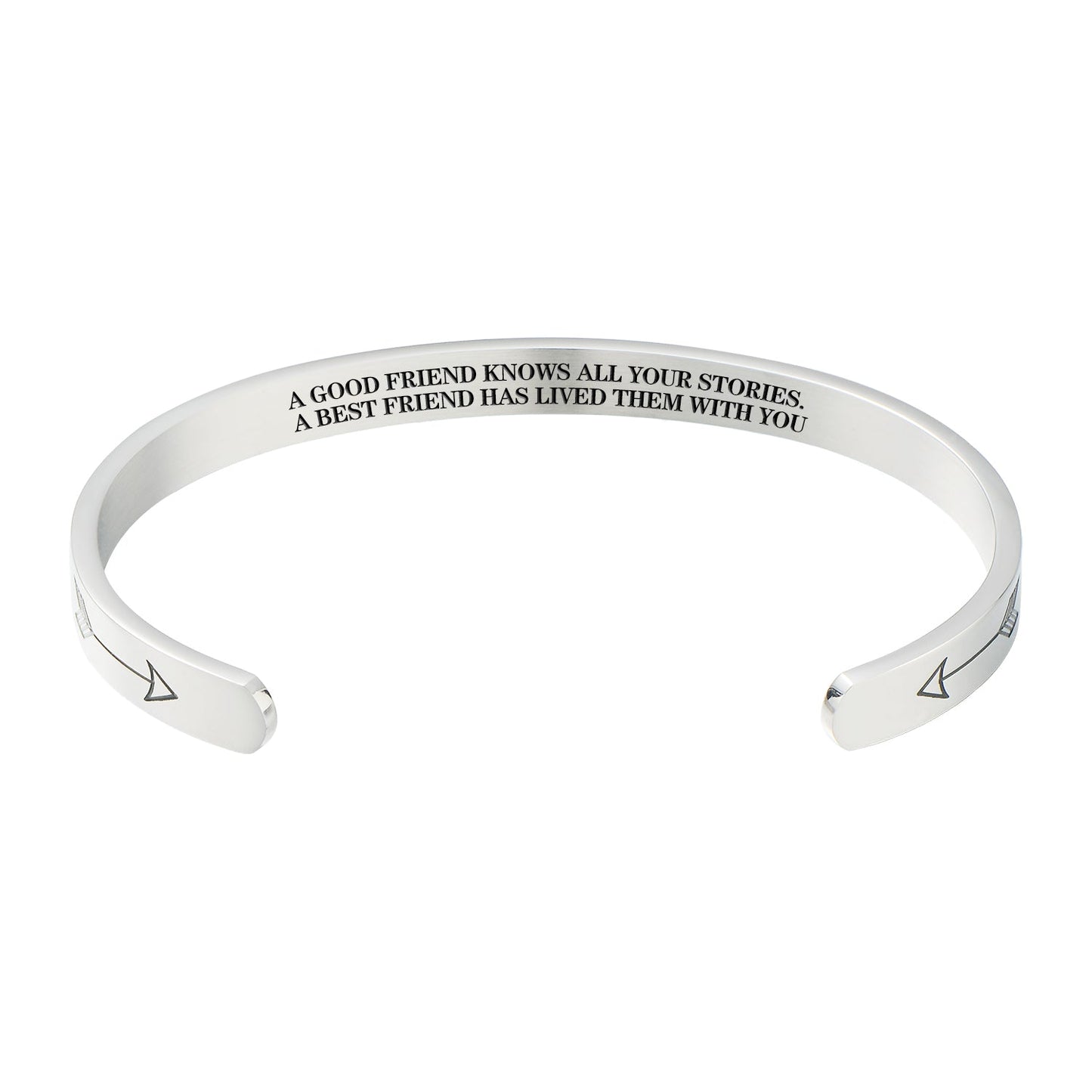 Good Friends Bestie Gifts For Women Her, Bracelet For Friends Birthday Gift - A Good Friend Knows All Your Stories. A Best Friend Has Lived Them With You