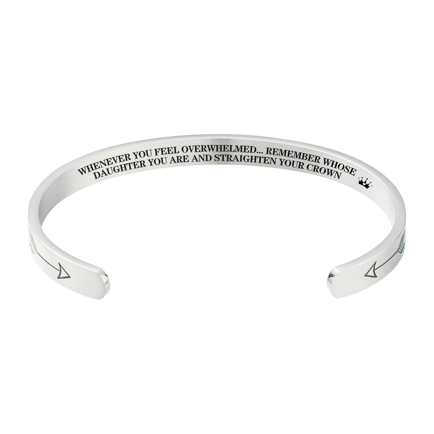 Daughter Gift from Mom: Remember Whose Daughter You Are and Straighten Your Crown Bracelets