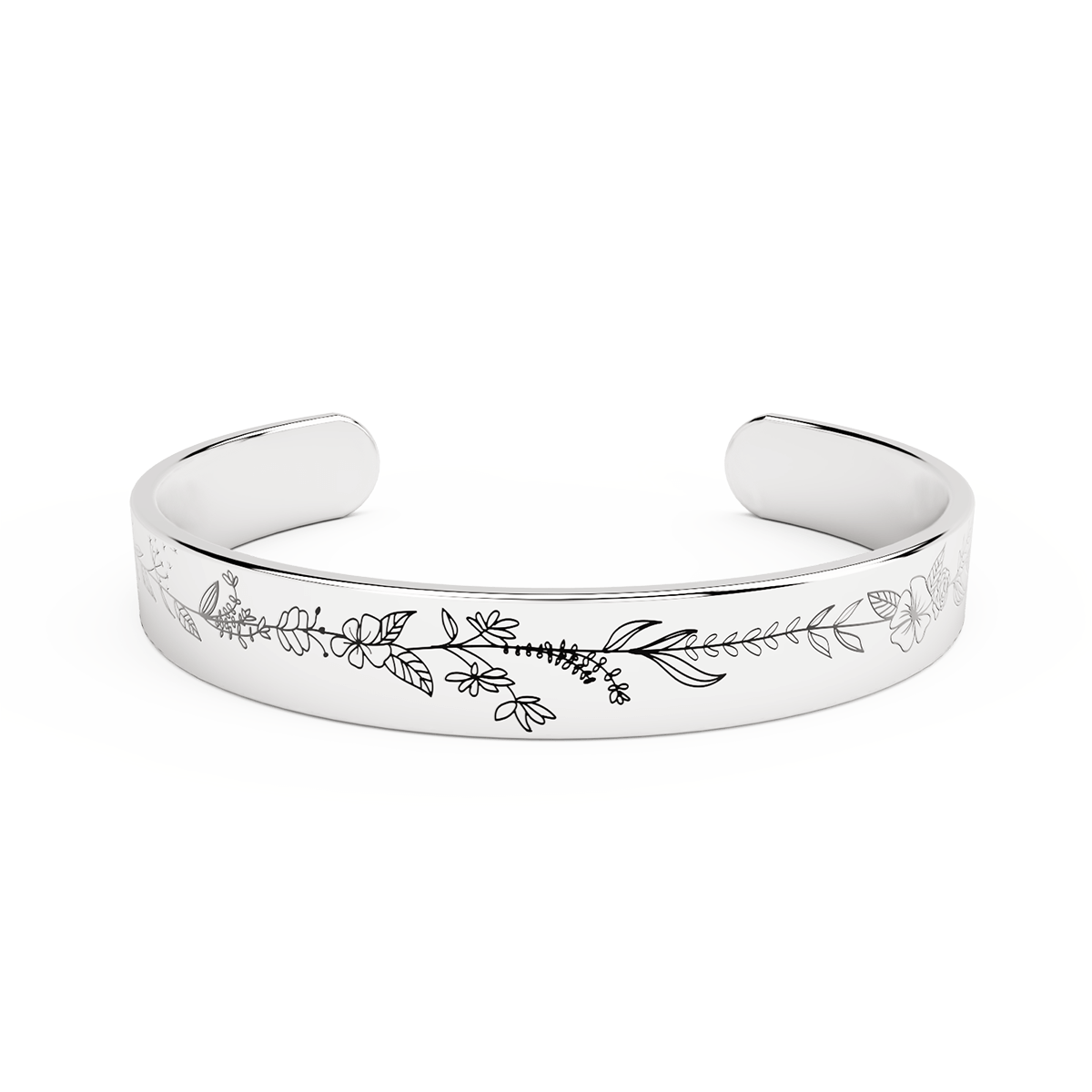 "Perfectly Imperfect" Silver-plated Bracelet