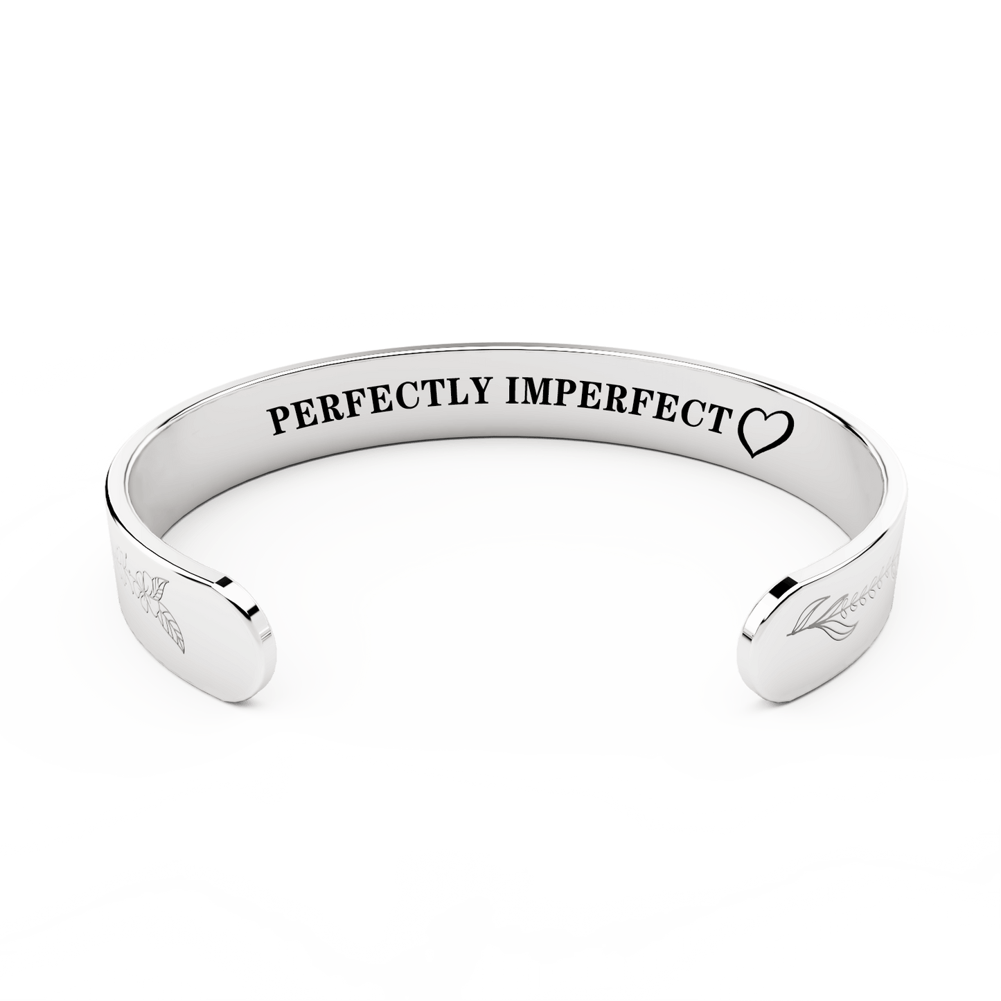 "Perfectly Imperfect" Silver-plated Bracelet