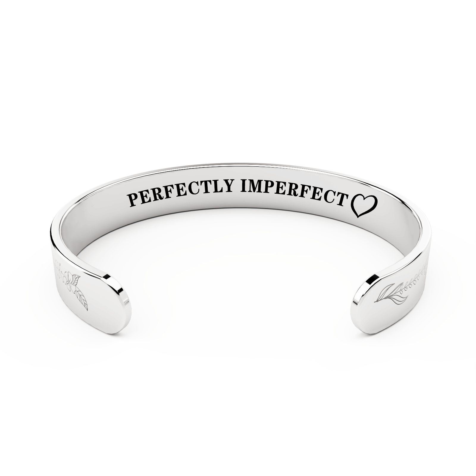 "Perfectly Imperfect" Silver-plated Bracelet
