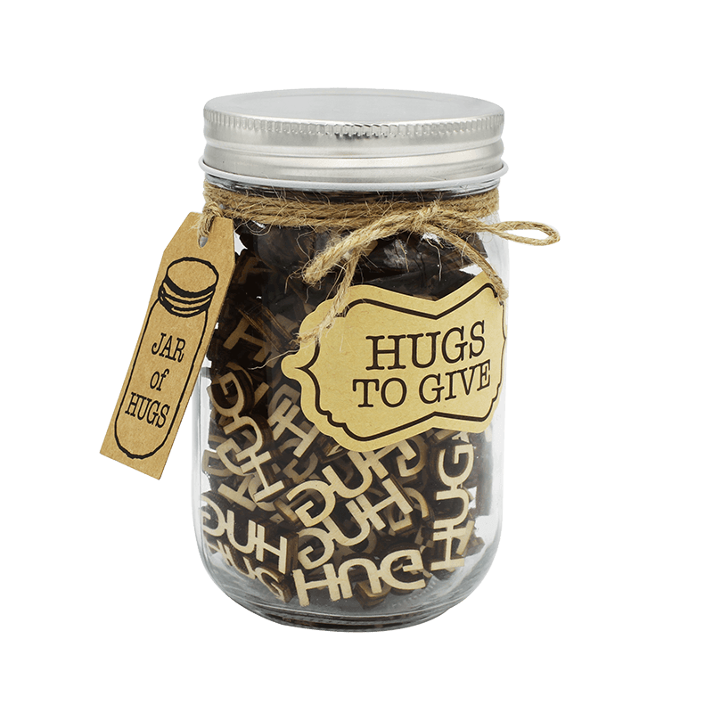 Hugs to Give (12oz) Gift Jar - Encouragement Gift